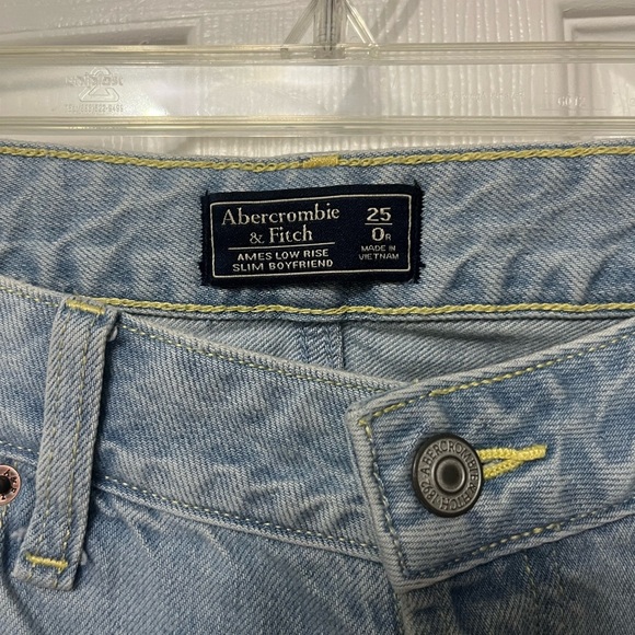Abercrombie & Fitch Ames slim boyfriend jeans 25 - Picture 5 of 8